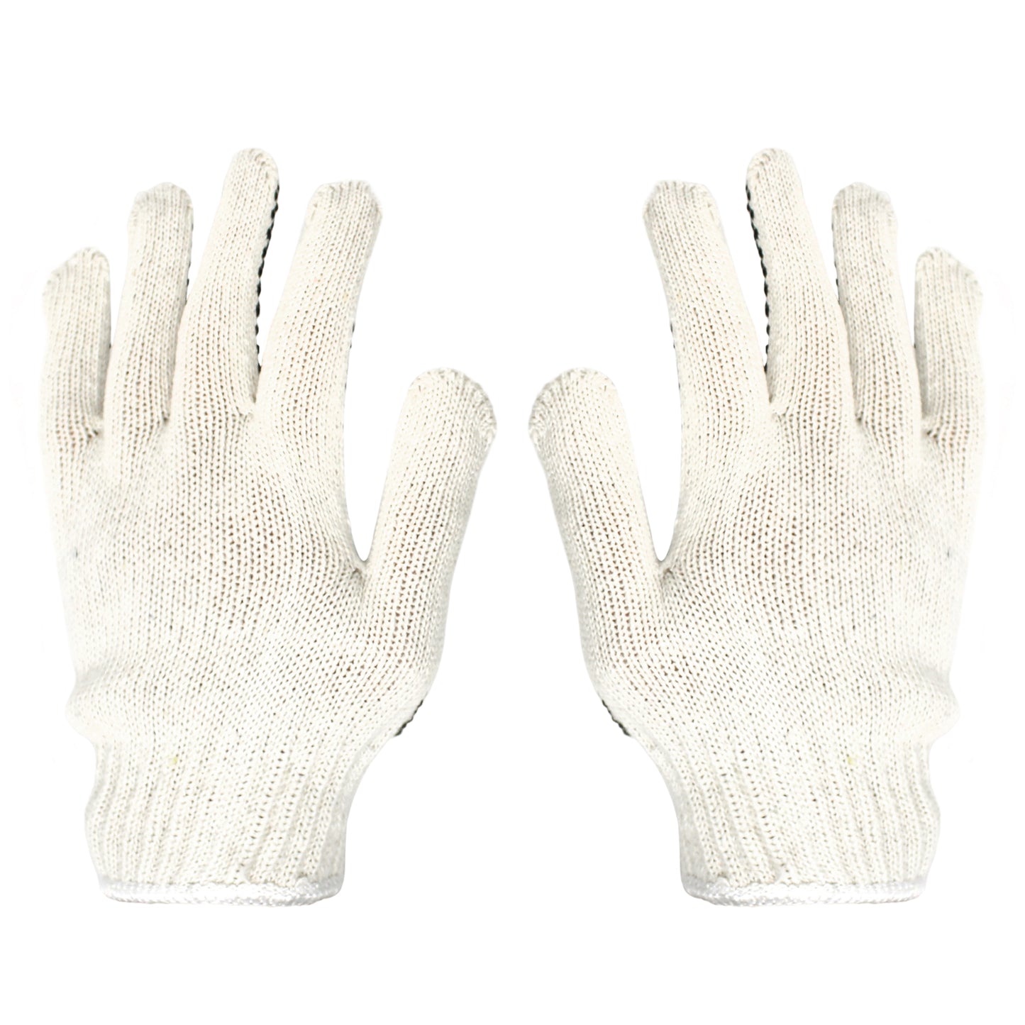 Jumuk Supplies Latex Dot Coated Knit Safety Working Gloves - 12 Pairs