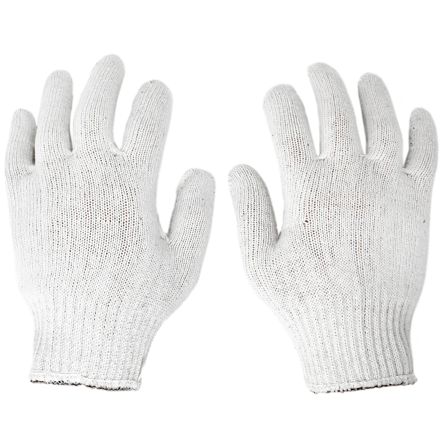 Jumuk Supplies White String Knit Working Gloves S/M- 100 Pairs