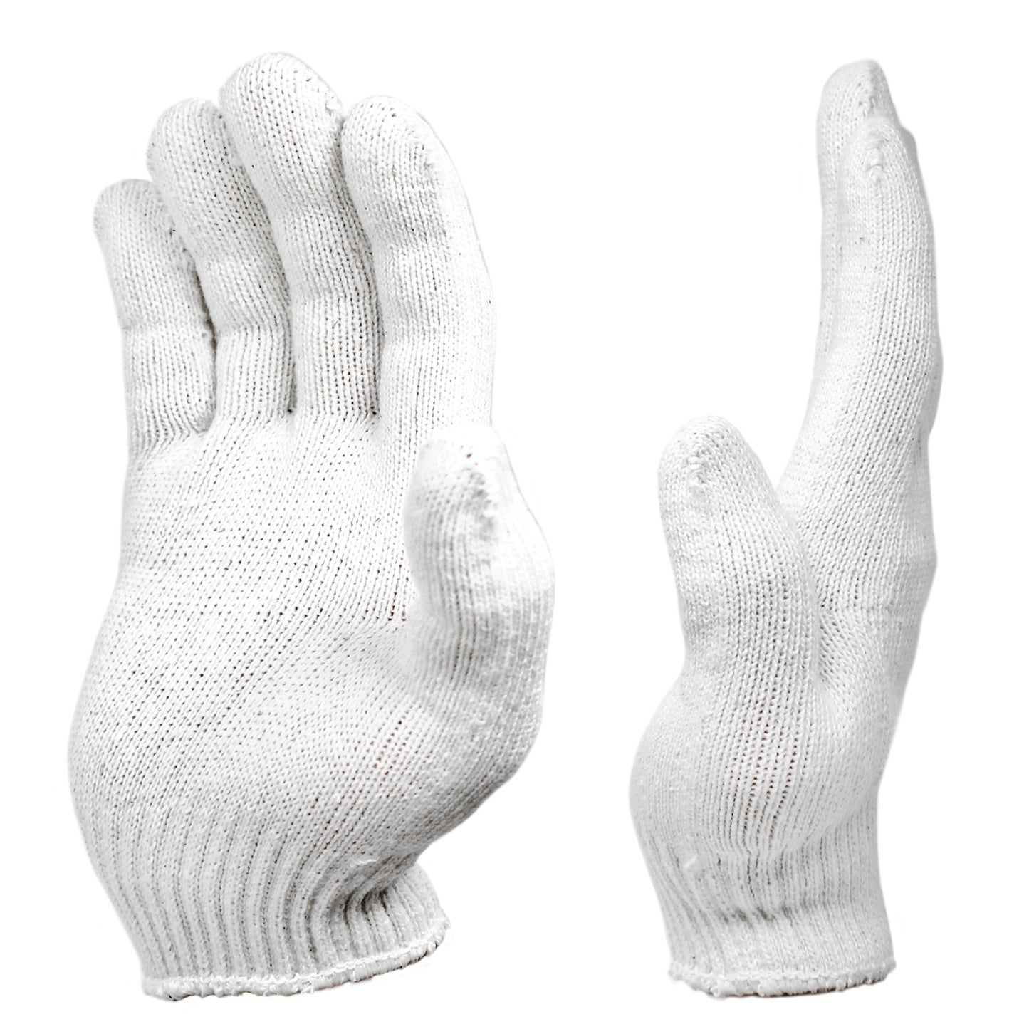 Jumuk Supplies White String Knit Working Gloves S/M- 100 Pairs