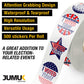 Assorted Patriotic 1.5" Large Round Stickers 500PC/Roll