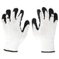 [BULK] Jumuk Supplies Black Latex Palm Coated Knit Safety Working Gloves L/XL - 300 Pairs