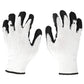 Jumuk Supplies Black Latex Palm Coated Knit Safety Working Gloves L/XL - 100 Pairs