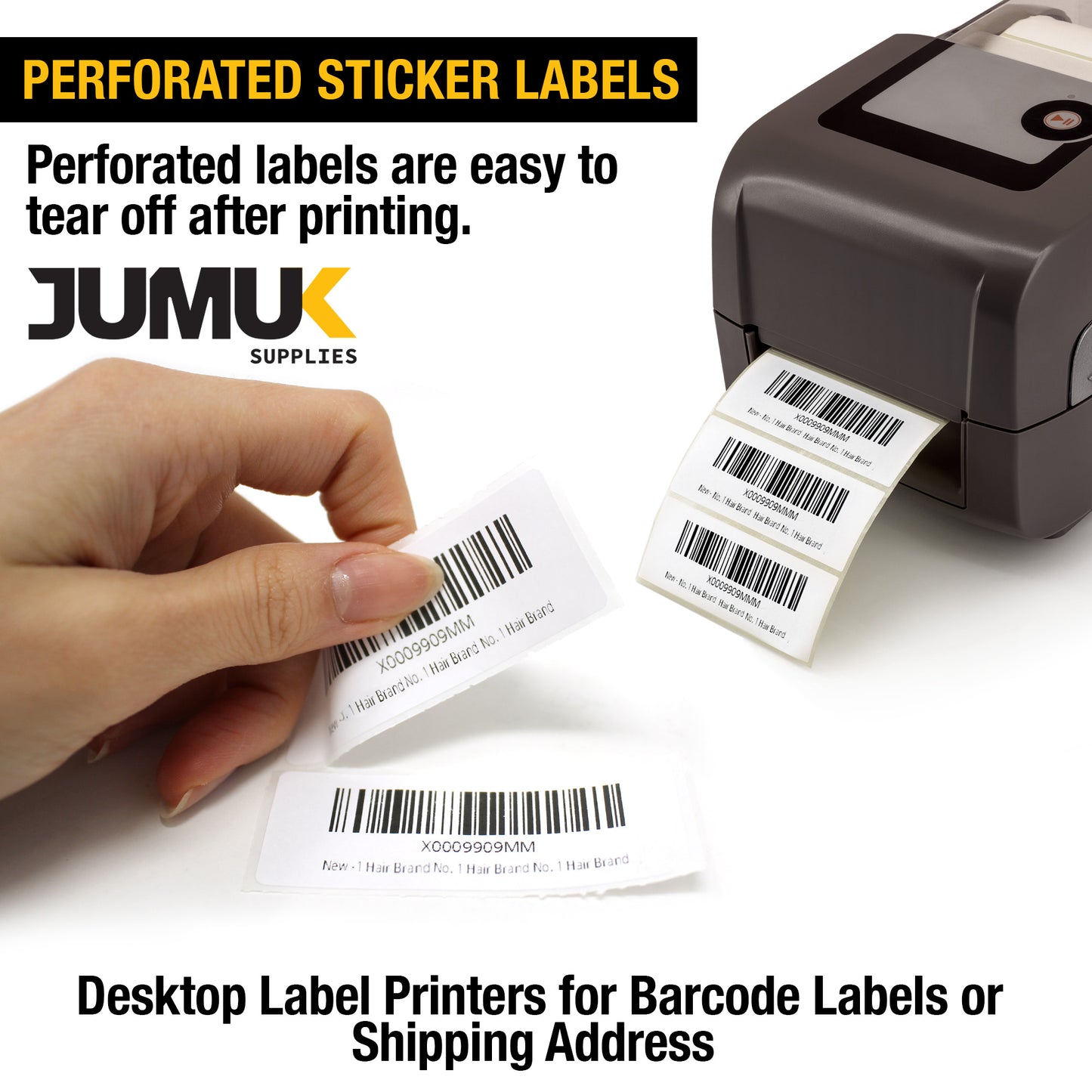 2 5/8" X 1” Direct Thermal Labels - 1 Roll (2000 Per Roll)