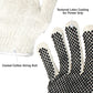 Jumuk Supplies Latex Dot Coated Knit Safety Working Gloves - 12 Pairs