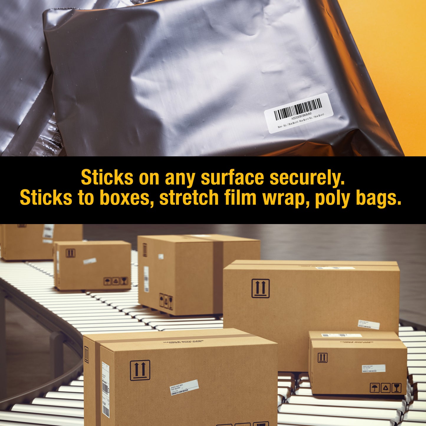 2 5/8" X 1” Direct Thermal Labels - 1 Roll (2000 Per Roll)