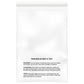 500PC 1.5 Mil 8"x10" Clear Poly Bags with Suffocation Warning