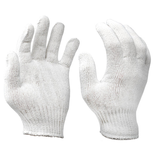 [BULK] Jumuk Supplies White String Knit Working Gloves S/M- 300 Pairs