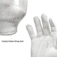 Jumuk Supplies White String Knit Working Gloves S/M- 100 Pairs
